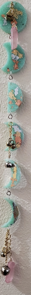 Moon phases chime green